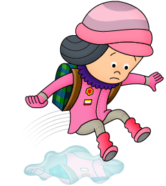 雪解けジャンプの巻