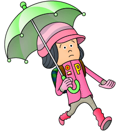傘さしてゴー!の巻